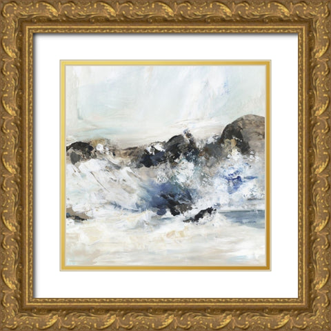 Rush of Nature III Gold Ornate Wood Framed Art Print with Double Matting by Pearce, Allison