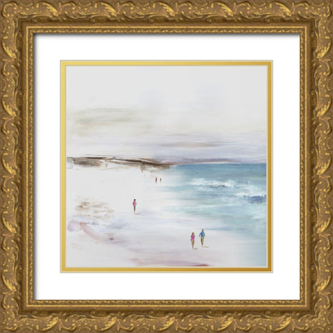 Summer Solitude II Gold Ornate Wood Framed Art Print with Double Matting by Pearce, Allison