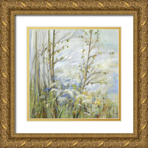 Sunny Breeze Landscape  Gold Ornate Wood Framed Art Print with Double Matting by Pearce, Allison