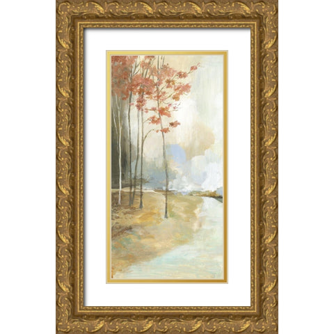 Path Home I  Gold Ornate Wood Framed Art Print with Double Matting by Pearce, Allison