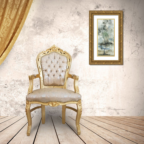 Forest Grove III Gold Ornate Wood Framed Art Print with Double Matting by Pearce, Allison