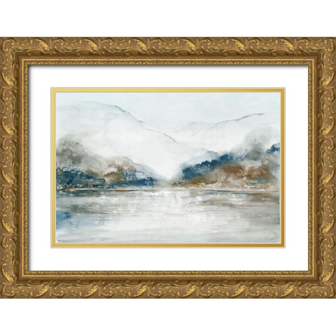 Mystic Sea  Gold Ornate Wood Framed Art Print with Double Matting by Pearce, Allison