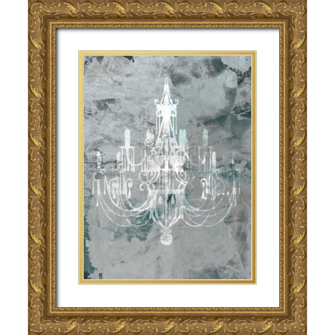 Bruges II Gold Ornate Wood Framed Art Print with Double Matting by PI Studio