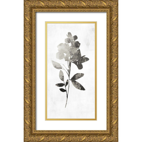 PI Studio Gold Ornate Wood Framed Art Print with Double Matting by A Shadow Of A Flower I