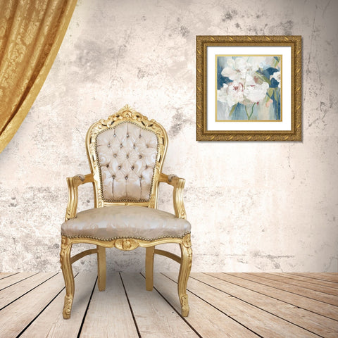 Gladness  Gold Ornate Wood Framed Art Print with Double Matting by PI Studio