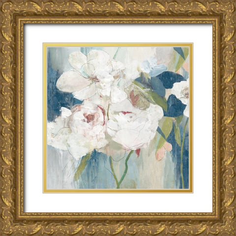 Gladness  Gold Ornate Wood Framed Art Print with Double Matting by PI Studio