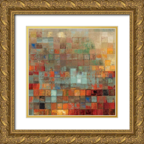 Organized Gold Ornate Wood Framed Art Print with Double Matting by Reeves, Tom