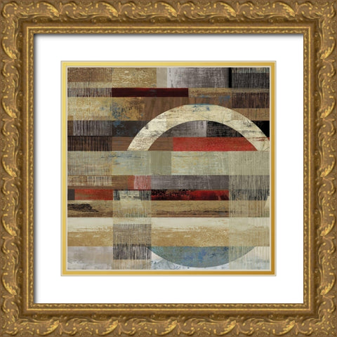Industrial I Gold Ornate Wood Framed Art Print with Double Matting by Reeves, Tom