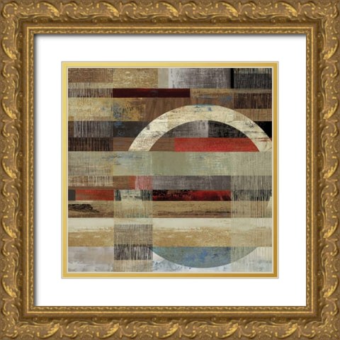 Industrial I  Gold Ornate Wood Framed Art Print with Double Matting by Reeves, Tom