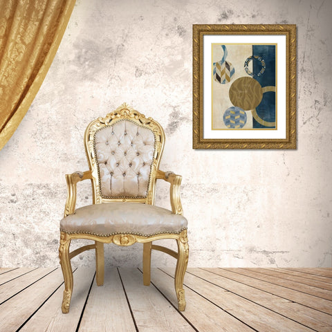 Harmony II Gold Ornate Wood Framed Art Print with Double Matting by Reeves, Tom