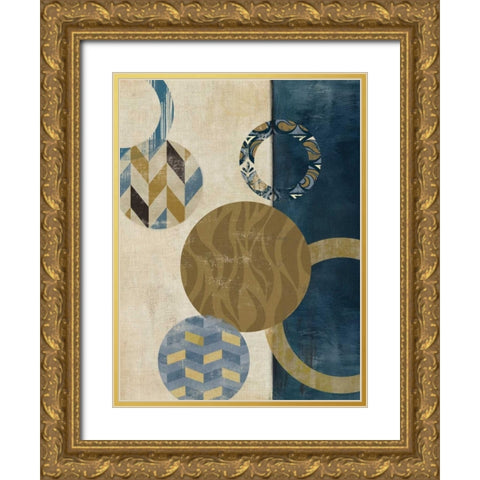 Harmony II Gold Ornate Wood Framed Art Print with Double Matting by Reeves, Tom