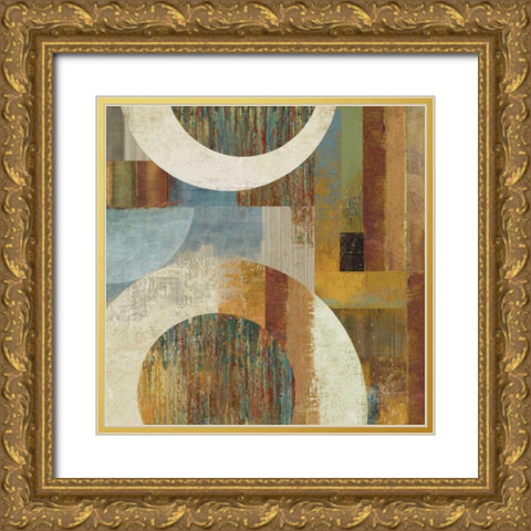 Division I Gold Ornate Wood Framed Art Print with Double Matting by Reeves, Tom