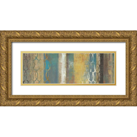 Progression I Gold Ornate Wood Framed Art Print with Double Matting by Reeves, Tom