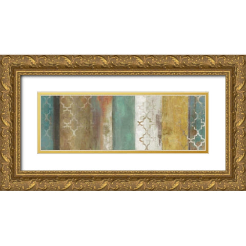 Progression II Gold Ornate Wood Framed Art Print with Double Matting by Reeves, Tom
