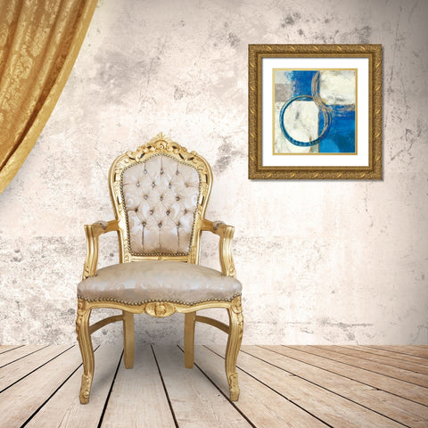 Lingering II Gold Ornate Wood Framed Art Print with Double Matting by Reeves, Tom