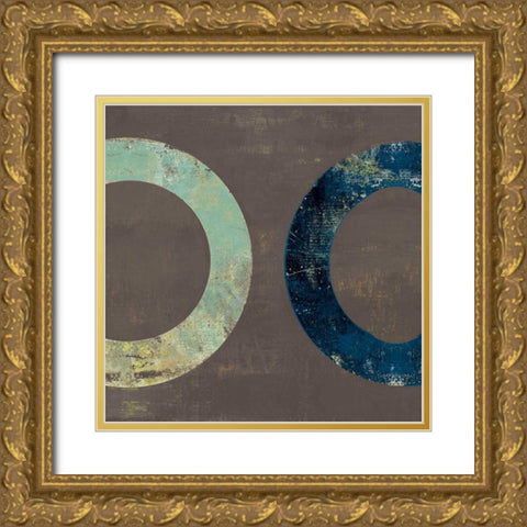 Odeon III Gold Ornate Wood Framed Art Print with Double Matting by Reeves, Tom
