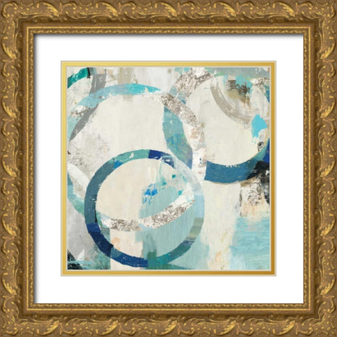Rio II Gold Ornate Wood Framed Art Print with Double Matting by Reeves, Tom