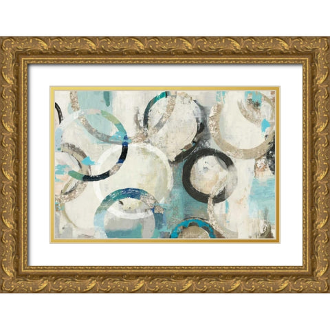 Rio III Gold Ornate Wood Framed Art Print with Double Matting by Reeves, Tom