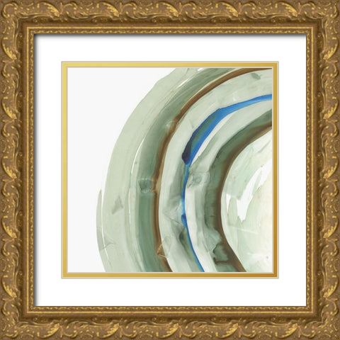 Stone Carving II Gold Ornate Wood Framed Art Print with Double Matting by Reeves, Tom
