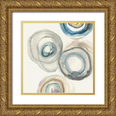 Power Ring II Gold Ornate Wood Framed Art Print with Double Matting by Reeves, Tom