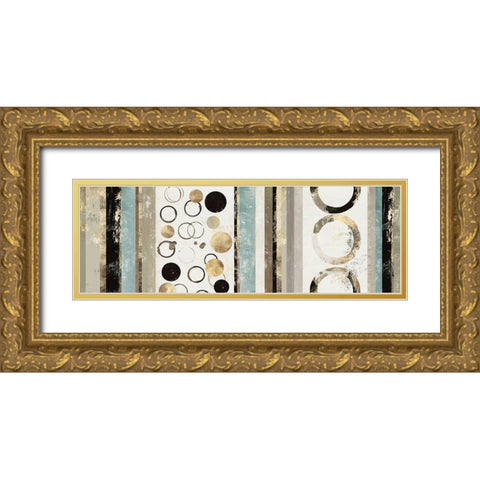 Modernized III  Gold Ornate Wood Framed Art Print with Double Matting by Reeves, Tom