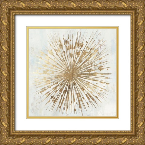 Golden Star Gold Ornate Wood Framed Art Print with Double Matting by Reeves, Tom
