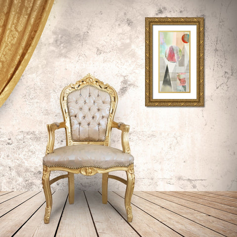 Millennium II Gold Ornate Wood Framed Art Print with Double Matting by Reeves, Tom