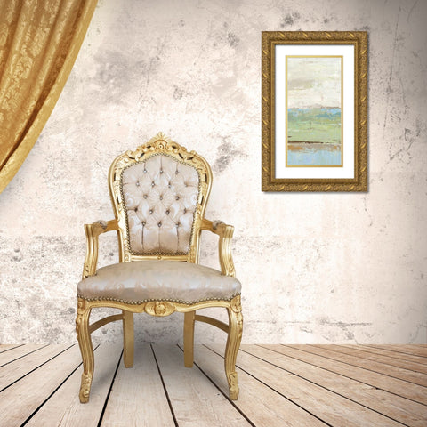 Enclosure II  Gold Ornate Wood Framed Art Print with Double Matting by Reeves, Tom