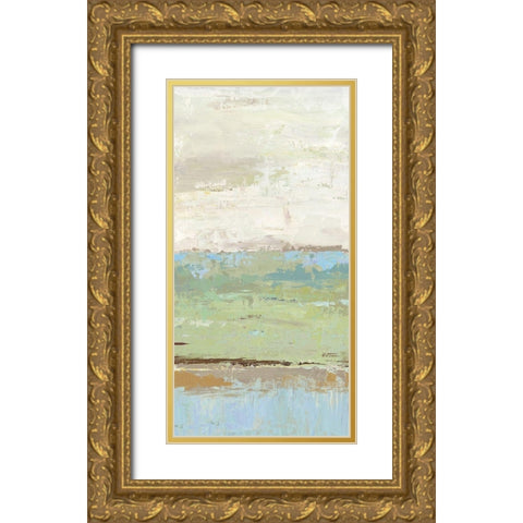 Enclosure II  Gold Ornate Wood Framed Art Print with Double Matting by Reeves, Tom