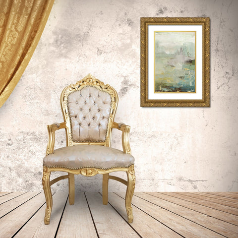 Liability II Gold Ornate Wood Framed Art Print with Double Matting by Reeves, Tom