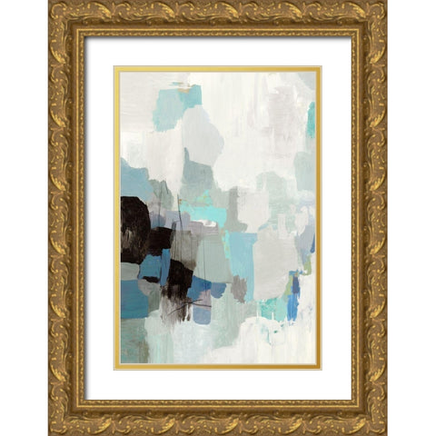 Pellucid  Gold Ornate Wood Framed Art Print with Double Matting by Tom Reeves