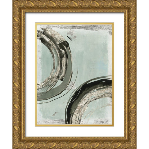 Consistent I  Gold Ornate Wood Framed Art Print with Double Matting by Tom Reeves
