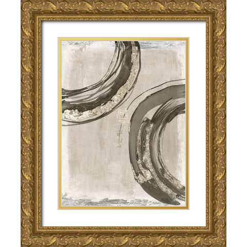 Consistent II  Gold Ornate Wood Framed Art Print with Double Matting by Tom Reeves