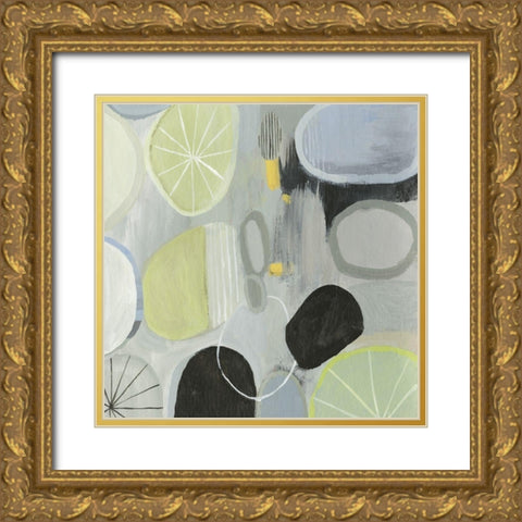 Balance Act I  Gold Ornate Wood Framed Art Print with Double Matting by Tom Reeves