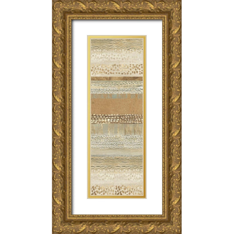 Placidity I Gold Ornate Wood Framed Art Print with Double Matting by Reeves, Tom