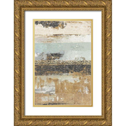 Bare V Gold Ornate Wood Framed Art Print with Double Matting by Reeves, Tom