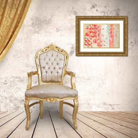 Valentine I Gold Ornate Wood Framed Art Print with Double Matting by Reeves, Tom