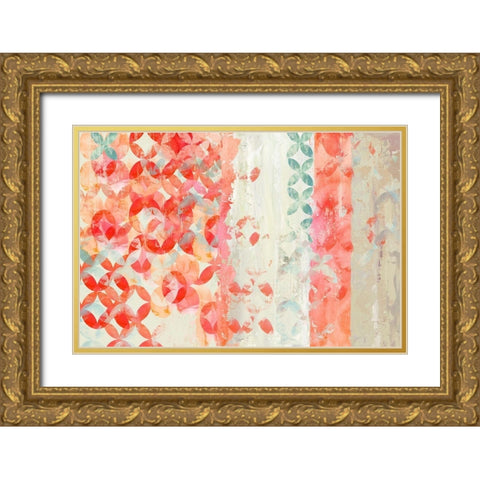 Valentine I Gold Ornate Wood Framed Art Print with Double Matting by Reeves, Tom