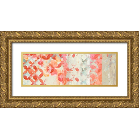 Valentine III Gold Ornate Wood Framed Art Print with Double Matting by Reeves, Tom