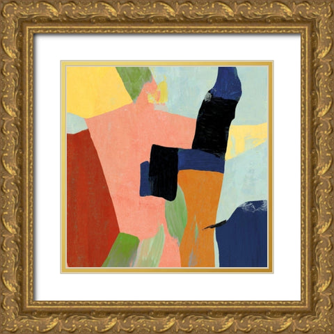 Buoyant II Gold Ornate Wood Framed Art Print with Double Matting by Reeves, Tom