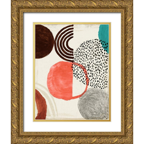 Chipper I Gold Ornate Wood Framed Art Print with Double Matting by Reeves, Tom