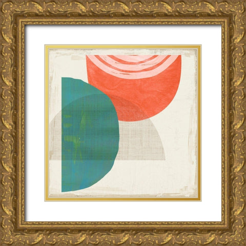 Chipper IV Gold Ornate Wood Framed Art Print with Double Matting by Reeves, Tom