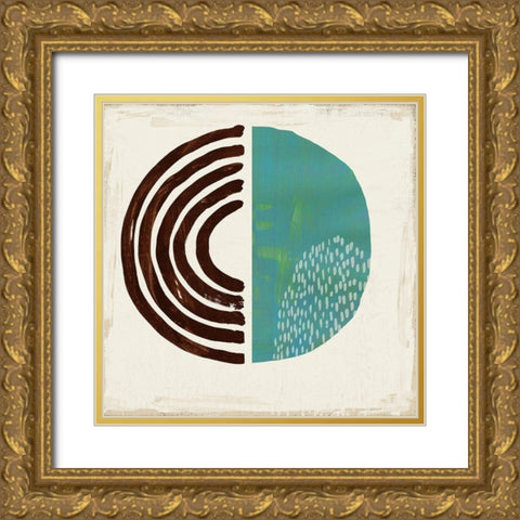 Chipper V Gold Ornate Wood Framed Art Print with Double Matting by Reeves, Tom