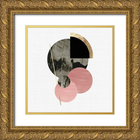 Spatial Gold Ornate Wood Framed Art Print with Double Matting by Reeves, Tom