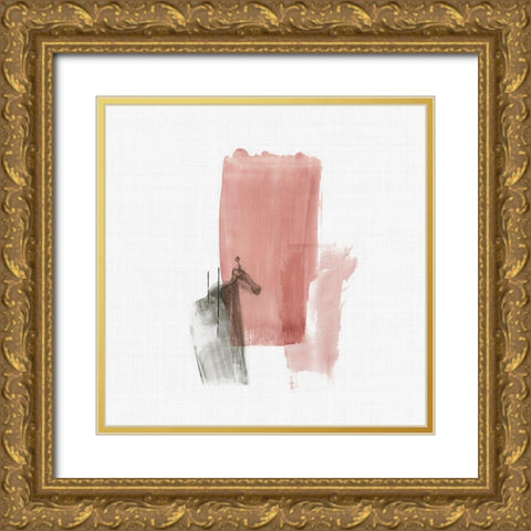 Rosy Tint I Gold Ornate Wood Framed Art Print with Double Matting by Reeves, Tom