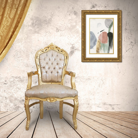 Balance of Amusement  Gold Ornate Wood Framed Art Print with Double Matting by Reeves, Tom