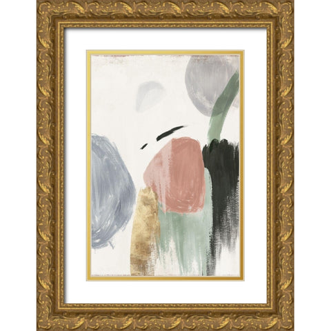 Balance of Amusement  Gold Ornate Wood Framed Art Print with Double Matting by Reeves, Tom
