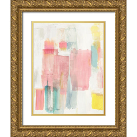 Summer Sorbet  Gold Ornate Wood Framed Art Print with Double Matting by Reeves, Tom