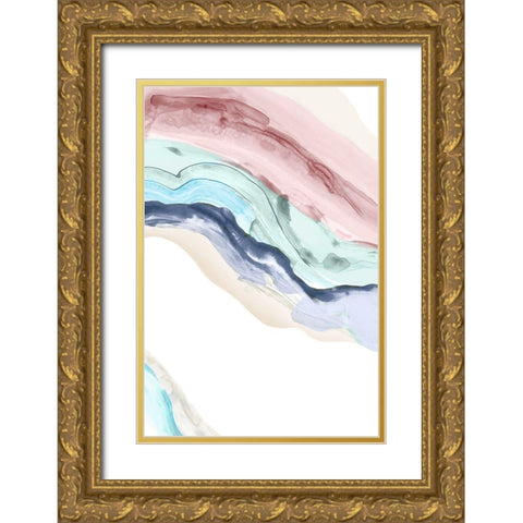 Insistent I  Gold Ornate Wood Framed Art Print with Double Matting by Reeves, Tom