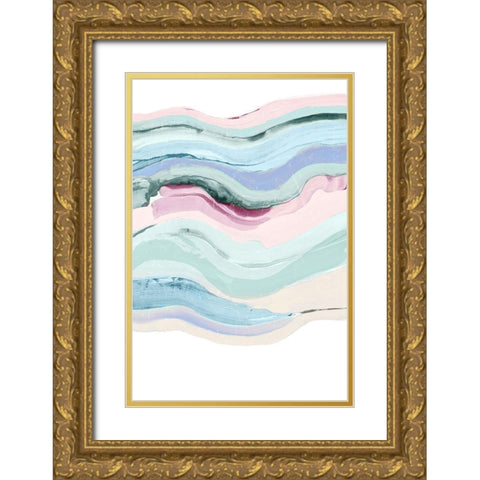 Insistent II  Gold Ornate Wood Framed Art Print with Double Matting by Reeves, Tom
